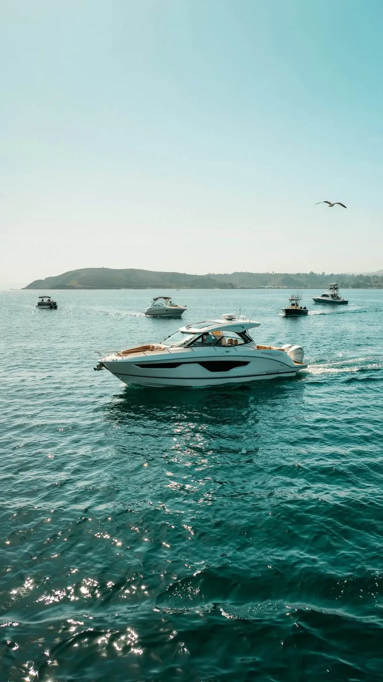 Best Boats to Buy showing a modern recreational boat on blue water with 2026 boating options